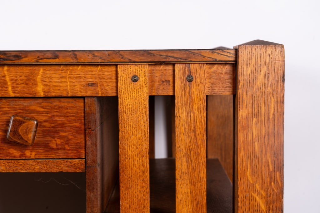 AMERICAN ARTS & CRAFTS WRITING DESK - 4