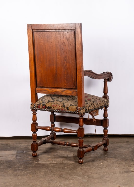 SET OF 6 FRENCH RENAISSANCE REVIVAL DINING CHAIRS - 8