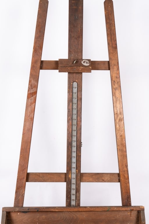 VINTAGE ANCO BILT WOODEN ADJUSTABLE ARTIST EASEL - 3