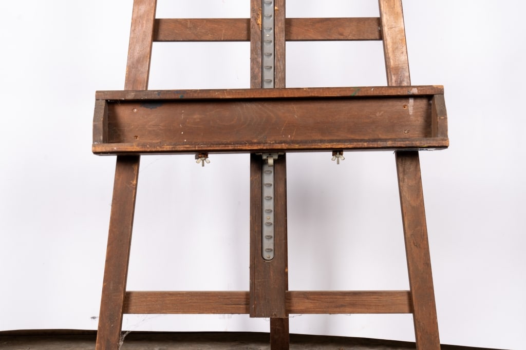 VINTAGE ANCO BILT WOODEN ADJUSTABLE ARTIST EASEL - 4