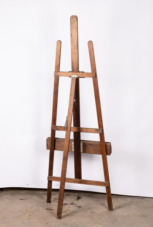 VINTAGE ANCO BILT WOODEN ADJUSTABLE ARTIST EASEL - 6