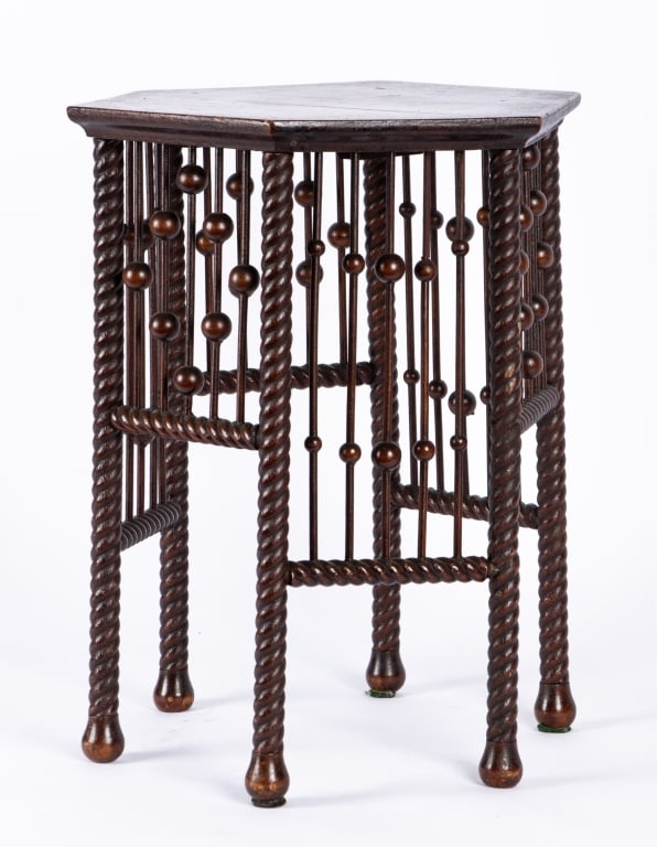 ARTS & CRAFTS SMALL ACCENT TABLE - 5