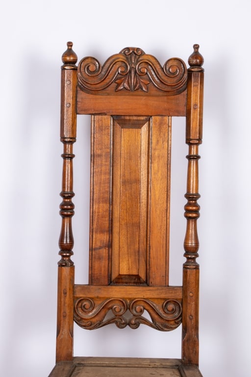PAIR OF RENAISSANCE REVIVAL HIGH BACK CHAIRS - 6