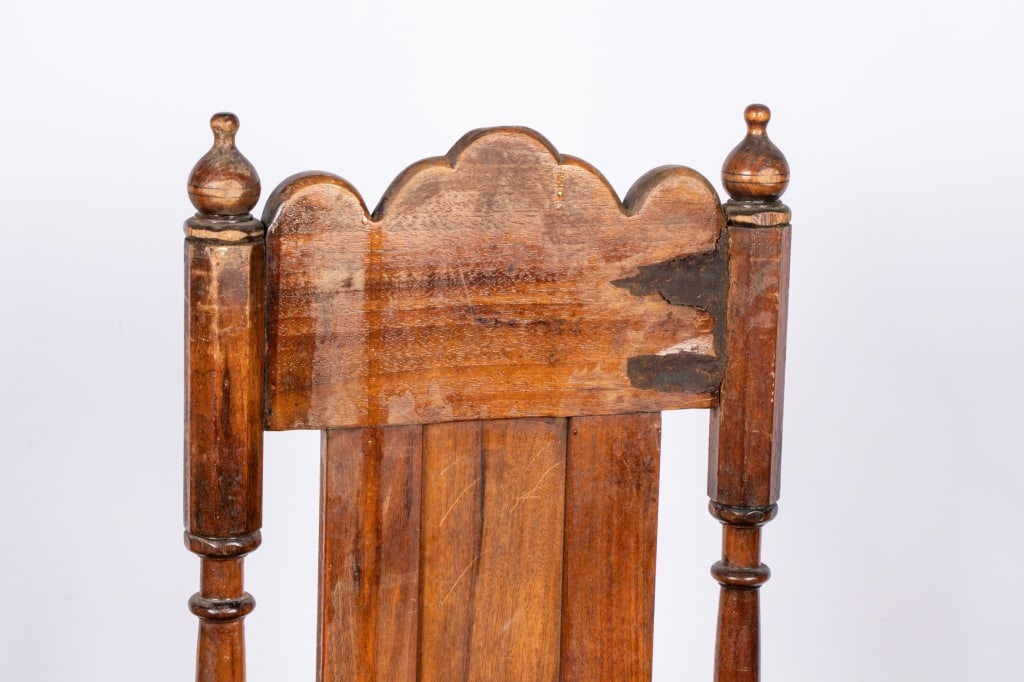 PAIR OF RENAISSANCE REVIVAL HIGH BACK CHAIRS - 9