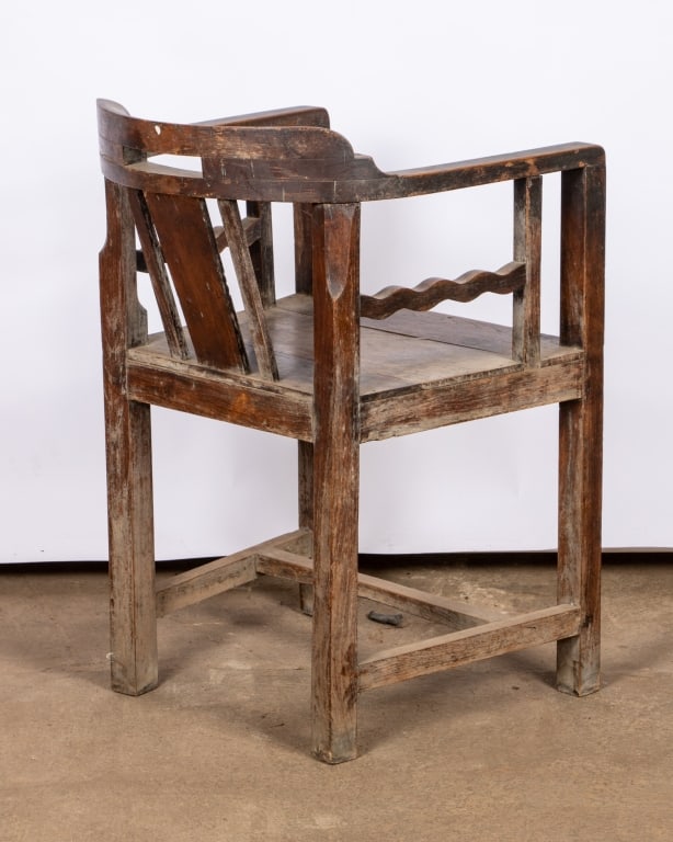 PAIR OF ARTS & CRAFTS ACCENT CHAIRS - 9