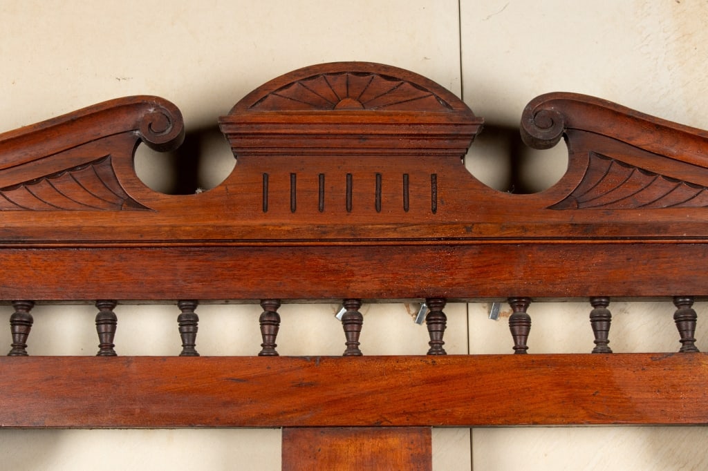 19TH CENTURY ENGLISH OAK HALL TREE - 5