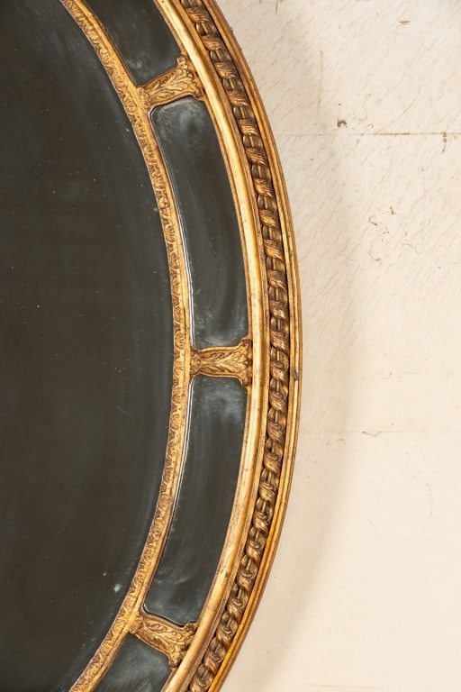 VINTAGE NEOCLASSICAL STYLE GILDED MIRROR - 4