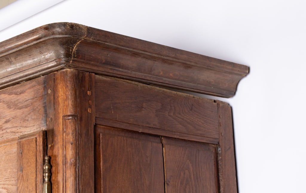 19TH CENTURY FRENCH OAK ARMOIRE - 5