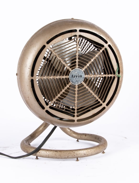 TWO VINTAGE INDUSTRIAL FANS - 2