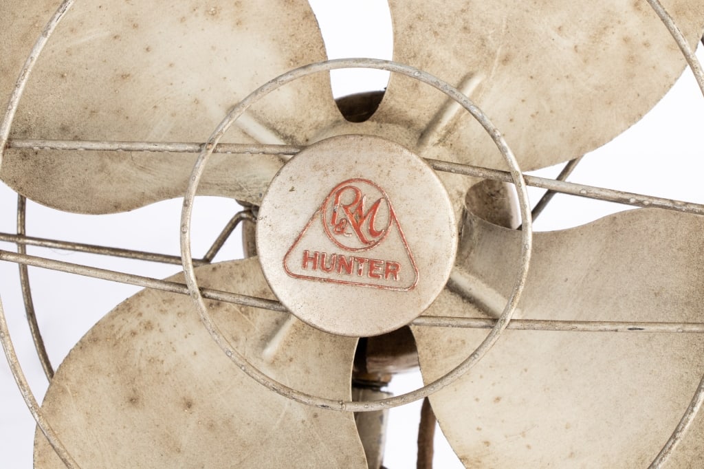 TWO VINTAGE INDUSTRIAL FANS - 5