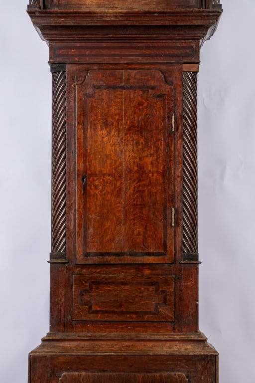 19TH CENTURY ENGLISH GRANDFATHER CLOCK - 3
