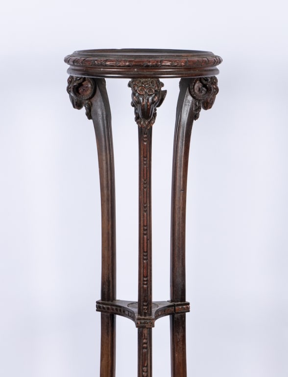 20TH CENTURY MAHOGANY PLANT STAND - 2
