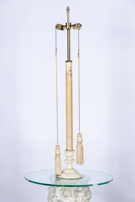 VICTORIAN STYLE FLORAL MOTIF FLOOR LAMP - 3