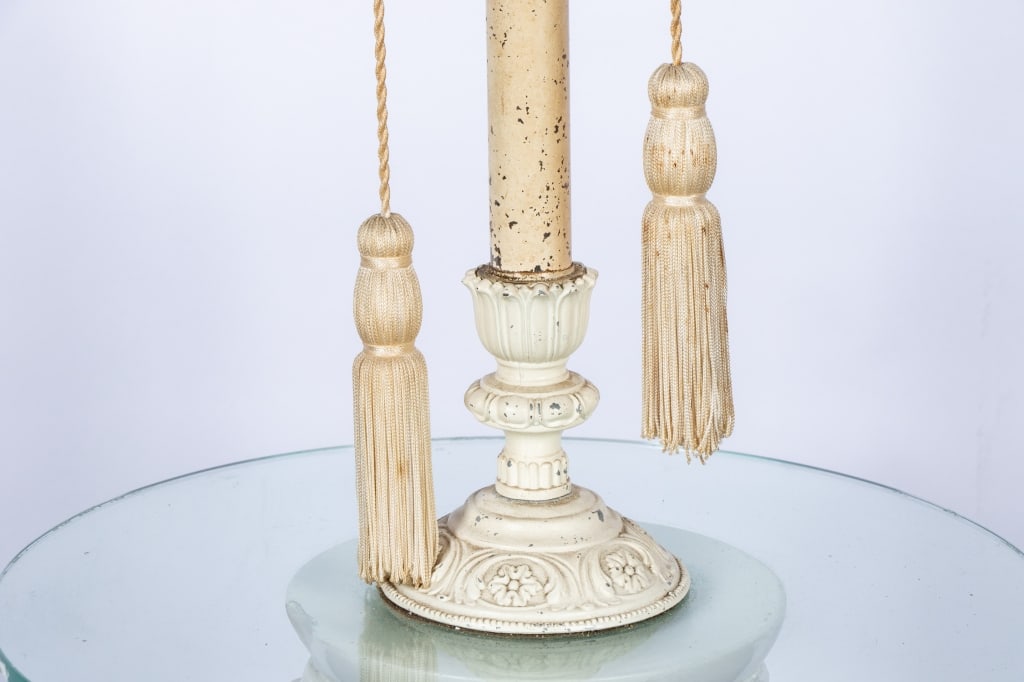 VICTORIAN STYLE FLORAL MOTIF FLOOR LAMP - 4