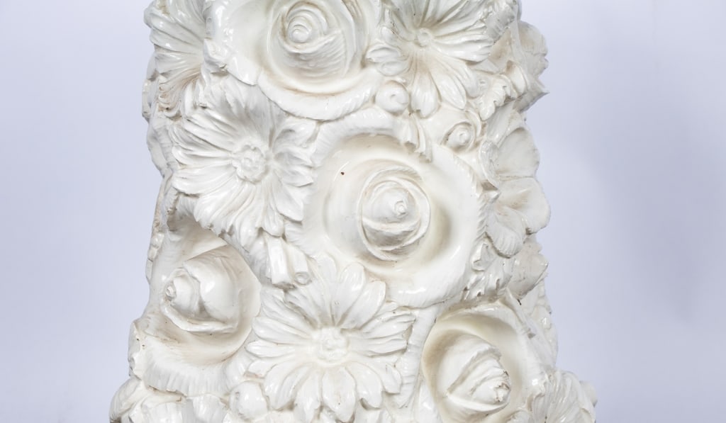 VICTORIAN STYLE FLORAL MOTIF FLOOR LAMP - 6