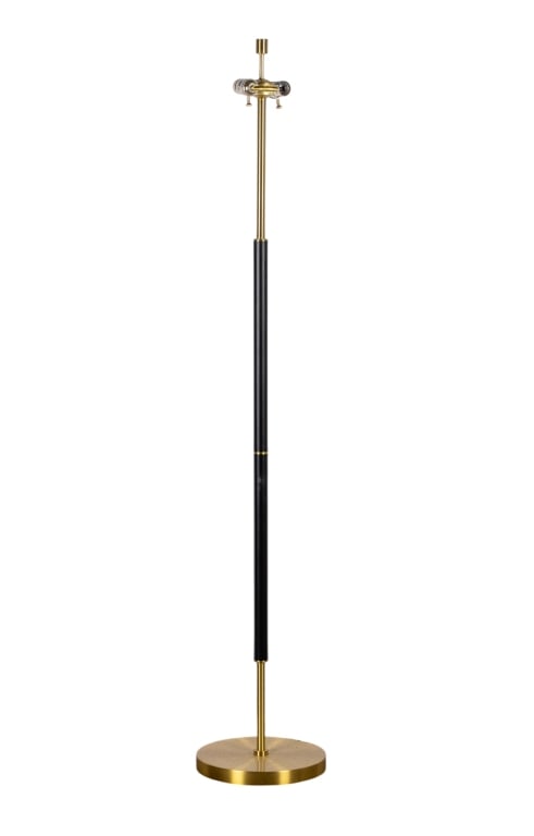 CONTEMPORARY TWO-TONE FLOOR LAMP (1 of 6)