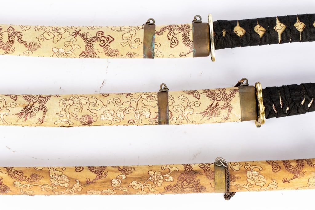THREE ASIAN PROP SWORDS - 2