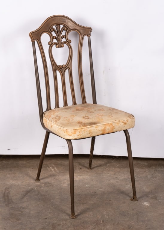HOWELL ART NOUVEAU STYLE TABLE & 4 CHAIRS - 7