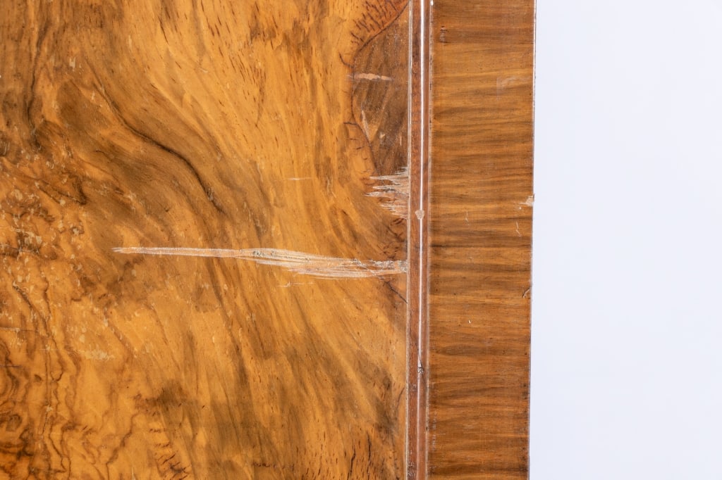 ART DECO BURLWOOD WARDROBE - 5