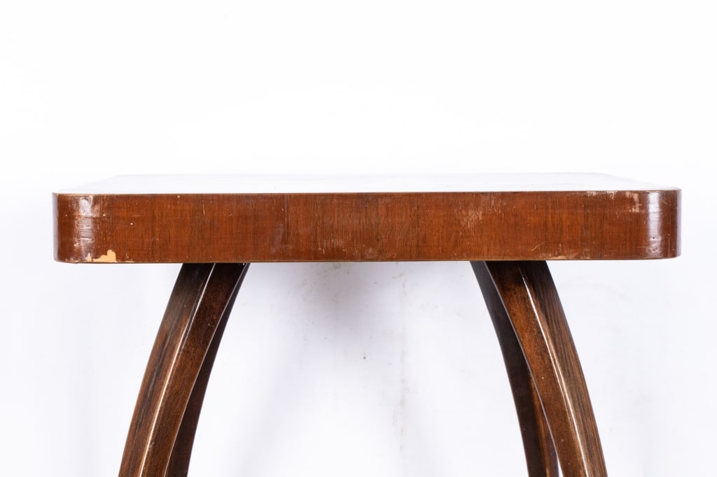 JINDRICH HALABALA SQUARE WOODEN SIDE TABLE - 3