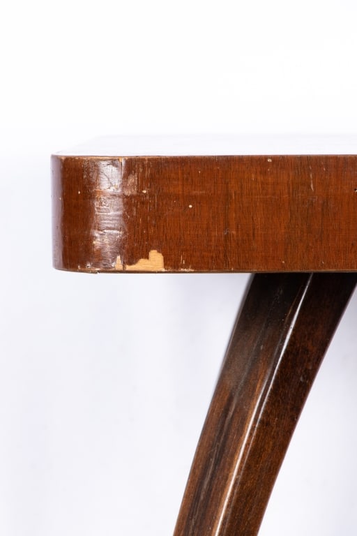 JINDRICH HALABALA SQUARE WOODEN SIDE TABLE - 4