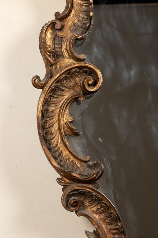 ITALIAN BAROQUE PIER STYLE CARVED MIRROR - 10
