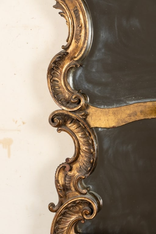 ITALIAN BAROQUE PIER STYLE CARVED MIRROR - 5