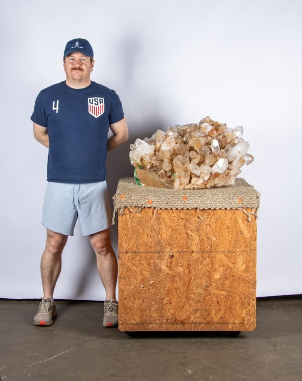 LARGE CRYSTAL CLUSTER SPECIMEN - 2