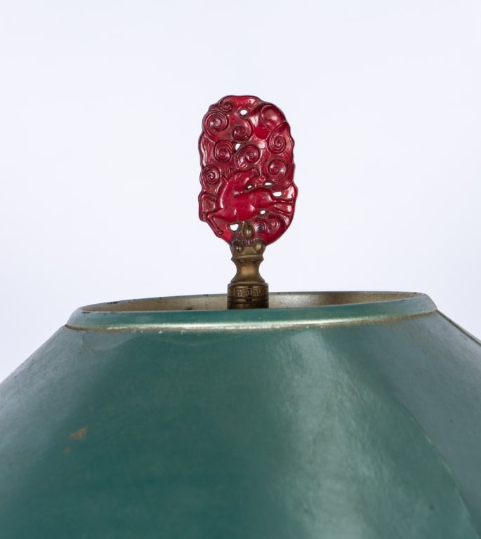 MID CENTURY RESIN FLOOR LAMP - 5