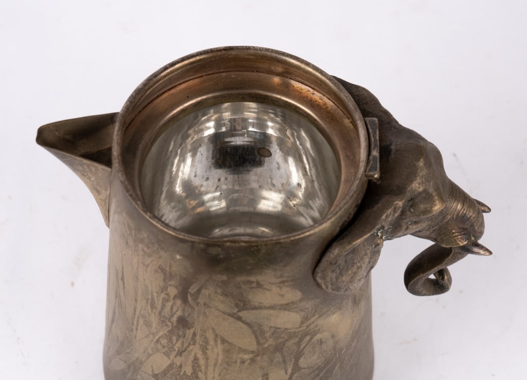 FIGURAL ELEPHANT MOTIF PITCHER - 7