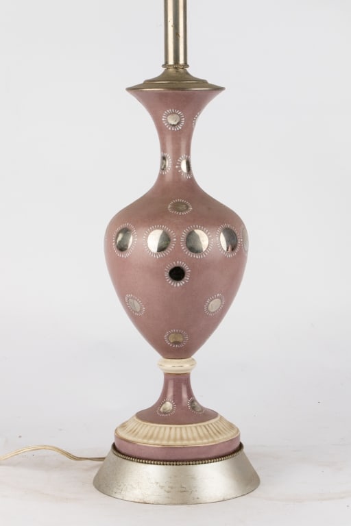 MID-CENTURY MODERN VASE TABLE LAMP - 2