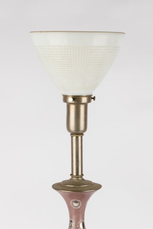 MID-CENTURY MODERN VASE TABLE LAMP - 3