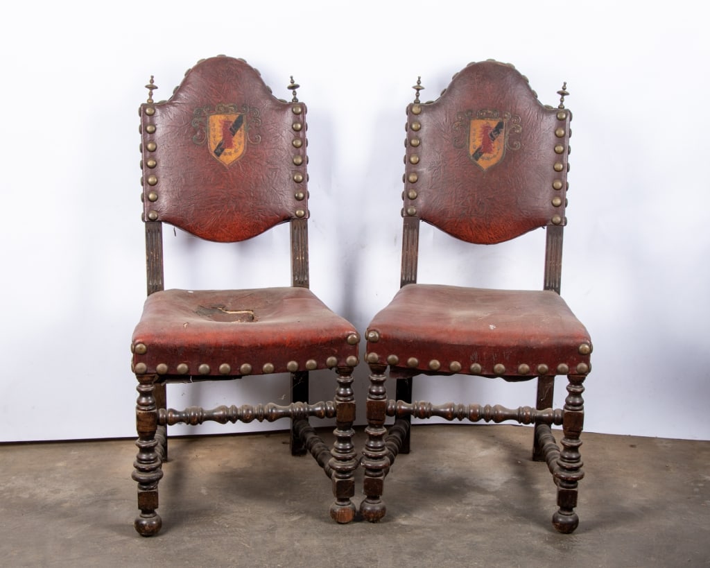 SET OF 8 RENAISSANCE REVIVAL DINING CHAIRS - 2
