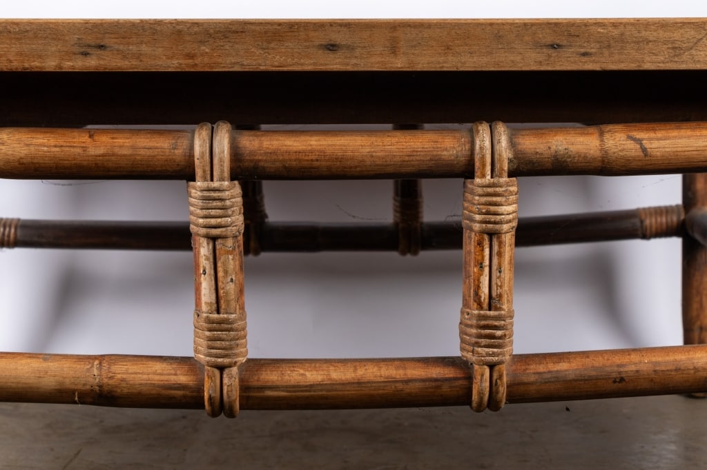 MID-CENTURY TILE TOP COFFEE TABLE - 9