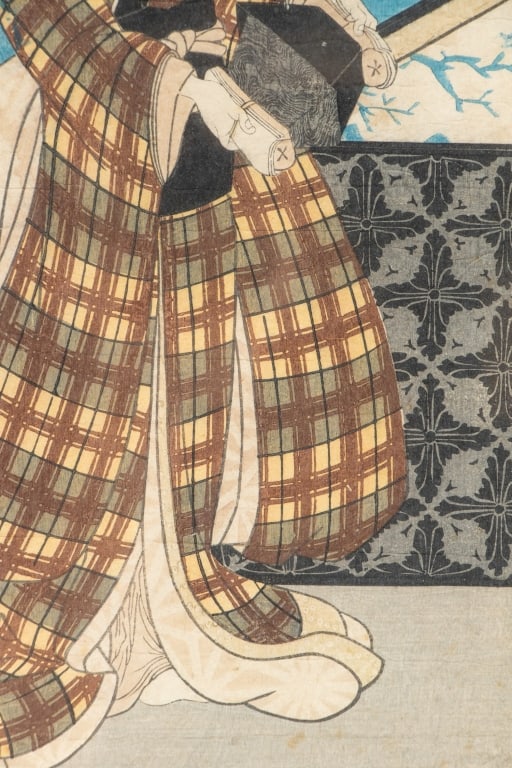 UTAGAWA KUNISADA JAPANESE WOODBLOCK - 5