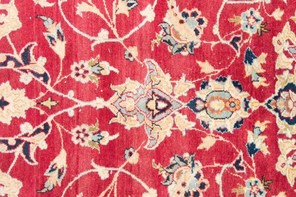 VINTAGE PERSIAN KASHAN RUG - 2