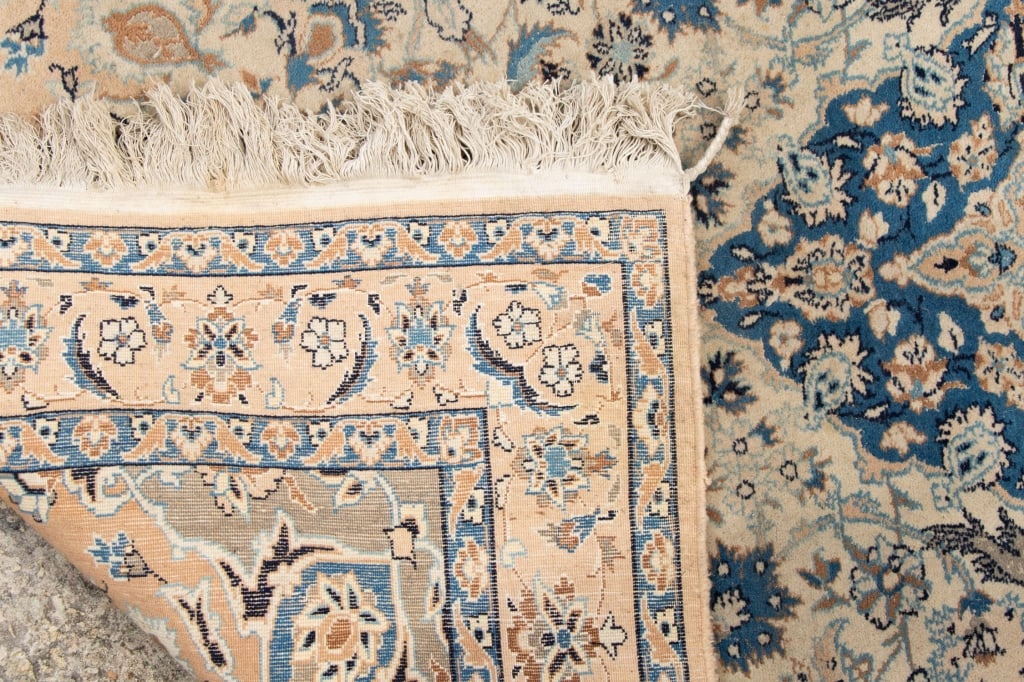 VINTAGE PERSIAN NAIN RUG - 5