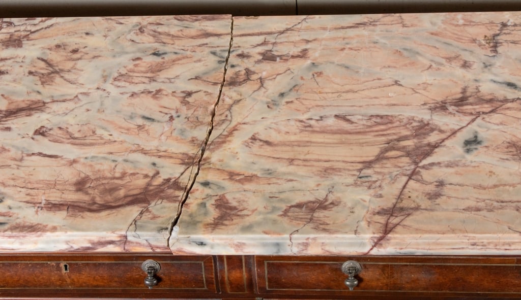 LARGE ITALIAN MARBLE TOP SIDEBOARD - 11
