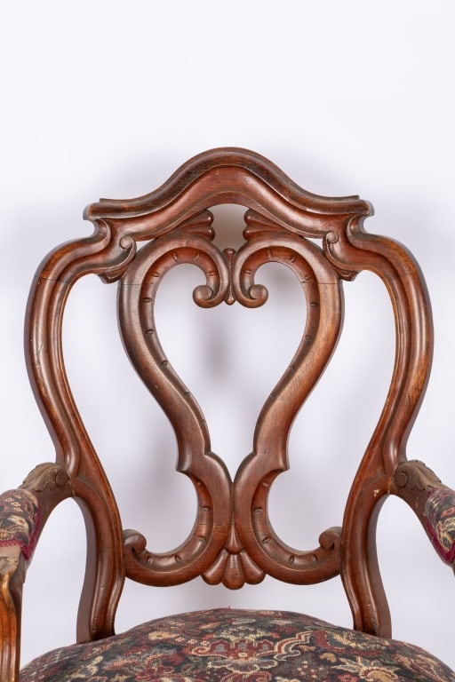 SET OF 6 BAROQUE STYLE DINING CHAIRS - 3
