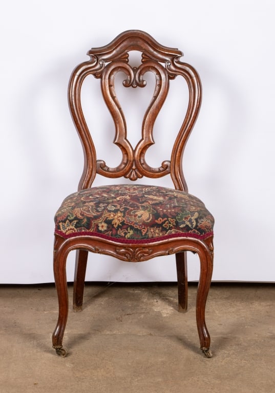 SET OF 6 BAROQUE STYLE DINING CHAIRS - 9