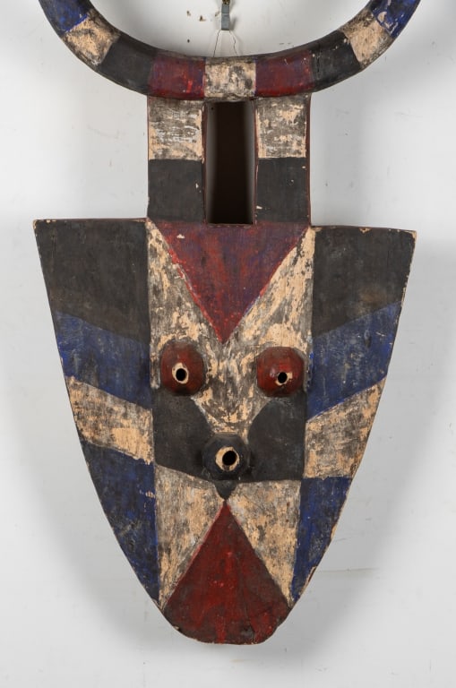 AFRICAN NAFANA BEDU CARVED MASK - 2