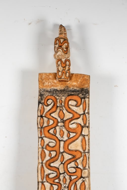PAPUA NEW GUINEA YUAT / SEPIK WAR SHIELD - 2
