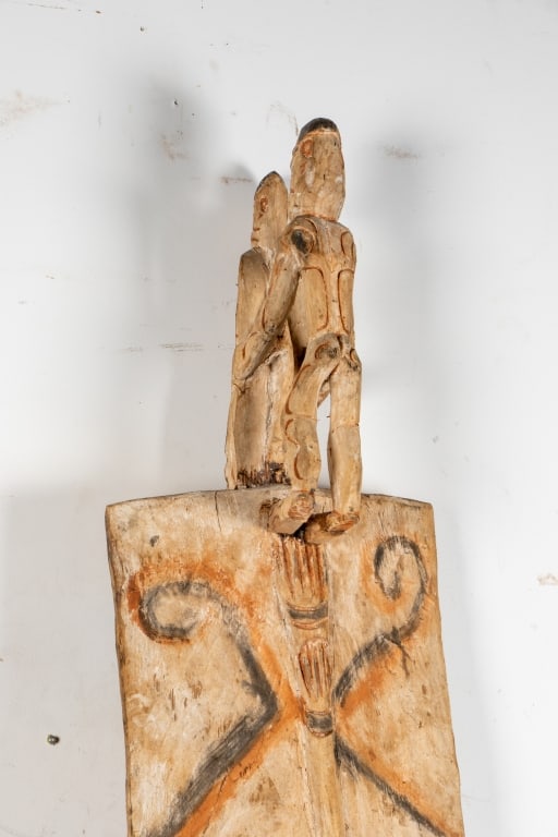 PAPUA NEW GUINEA YUAT / SEPIK WAR SHIELD - 6