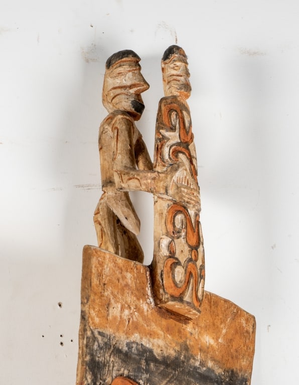 PAPUA NEW GUINEA YUAT / SEPIK WAR SHIELD - 7