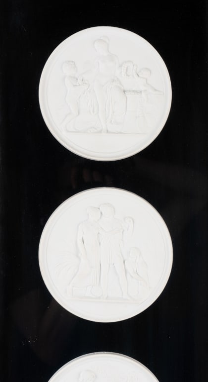 SET OF 4 ROYAL COPENHAGEN MOLDED PLAQUES - 2