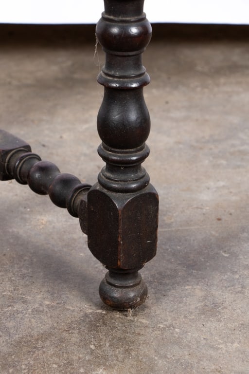 PAIR OF JACOBEAN STYLE OAK SIDE TABLES - 5