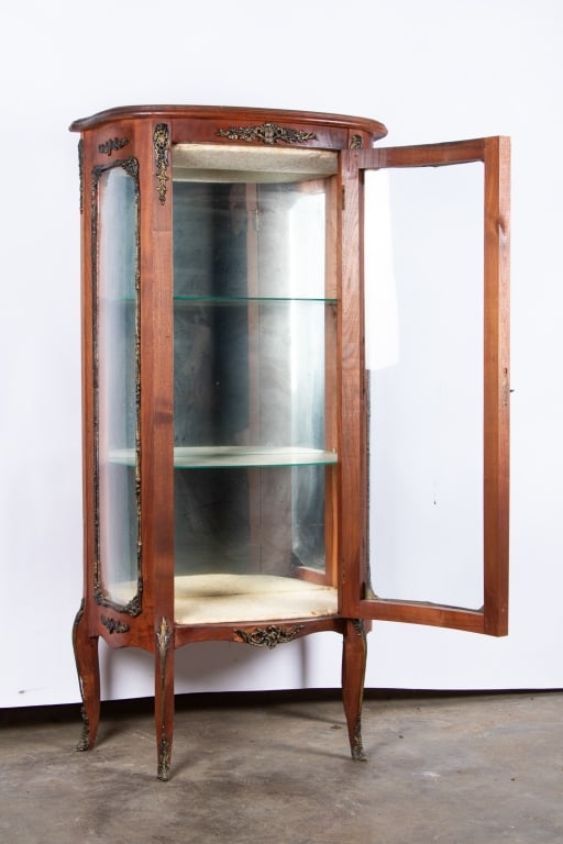 LOUIS XV STYLE CURIO CABINET - 5