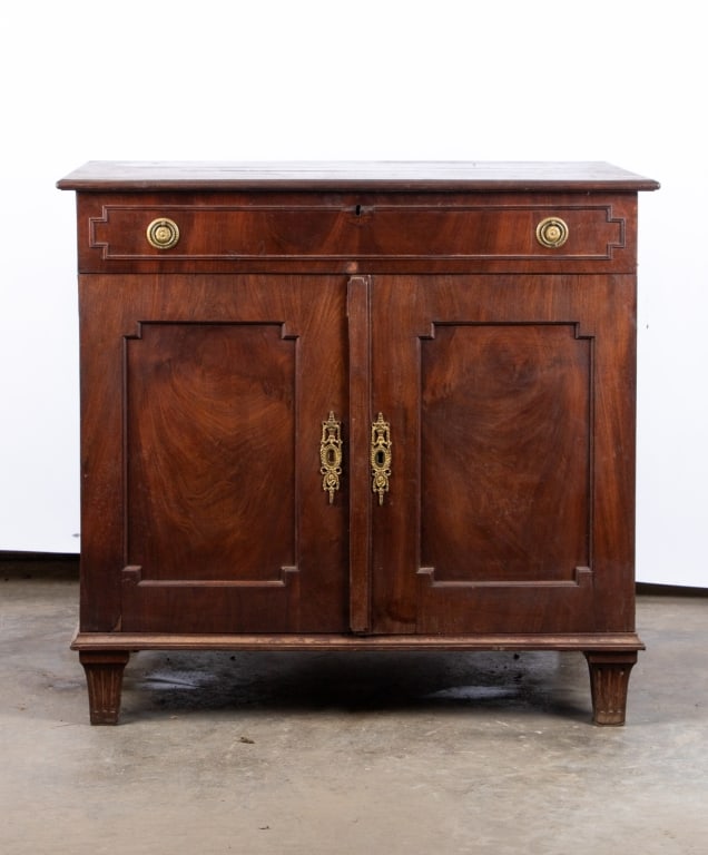 VICTORIAN MAHOGANY LIFT TOP WASHSTAND - 8