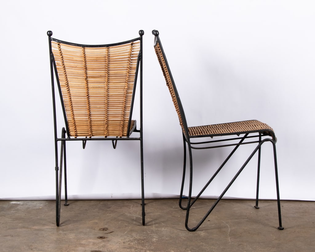 PAIR OF MCM LISA PIPSAN SAARINEN CHAIRS - 2