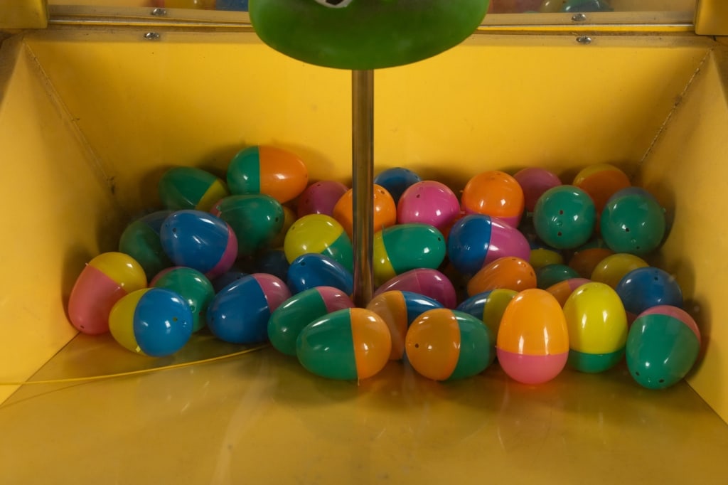 ALL AMERICAN CHICKEN PRIZE ARCADE GAME - 5